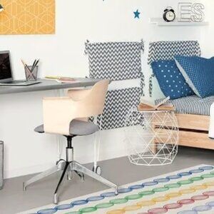 Ruggable Runner Topper Only Rainbow Multicolor Geometric 2.5x7